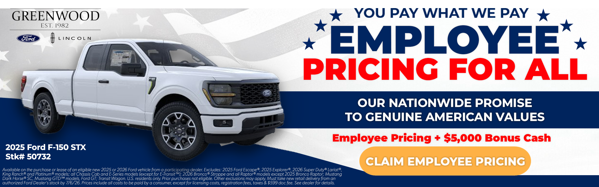 New Ford F-150 STX